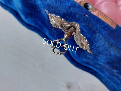 画像2: アンティーククッション付ソーイングボックス