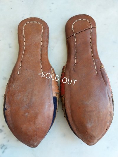 画像2: アンティーク刺繍シューズ