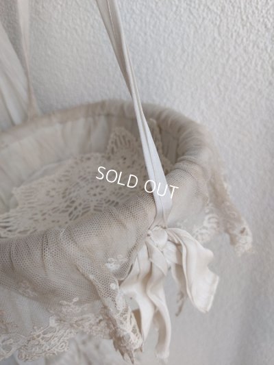 画像4: アンティークレースパニエ