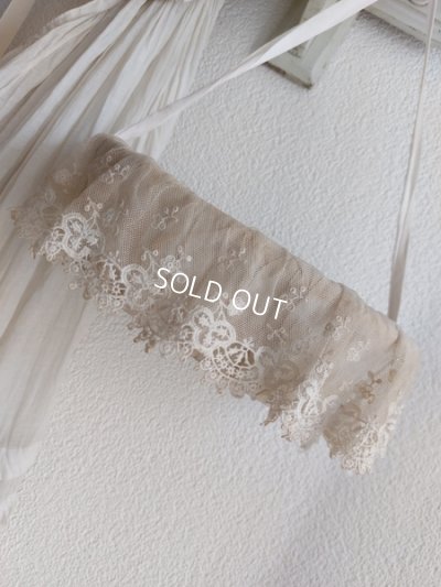 画像6: アンティークレースパニエ