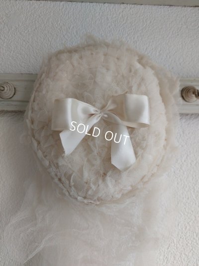 画像7: アンティークベール付ハット