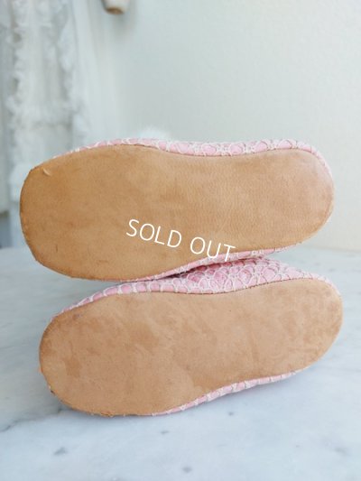 画像5: アンティークふわふわのベビーロングシューズ