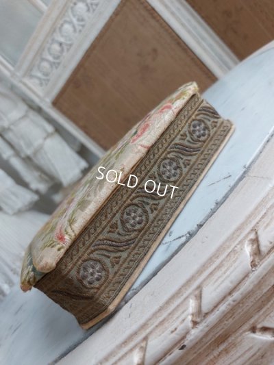 画像13: アンティークカルトナージュボックス