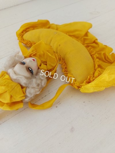 画像6: アンティークブドワールドールヘッドピンクッション