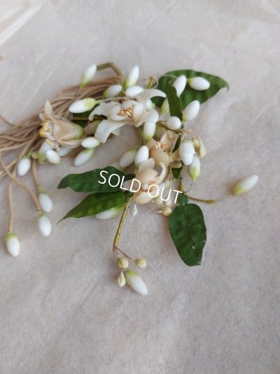 画像9: アンティークマリエワックスフラワーオーナメント