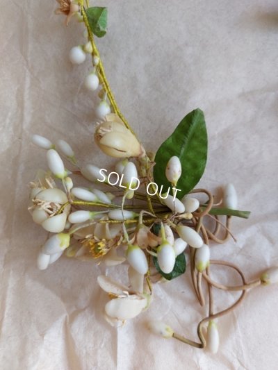 画像14: アンティークマリエワックスフラワーティアラ