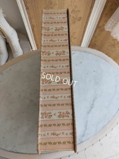 画像11: アンティーク花柄カルトナージュボックス