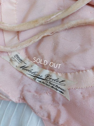 画像5: アンティーク布花ハット