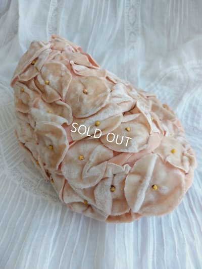 画像14: アンティーク布花ハット