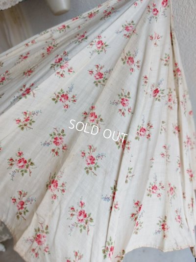 画像8: アンティーク花柄パラソル