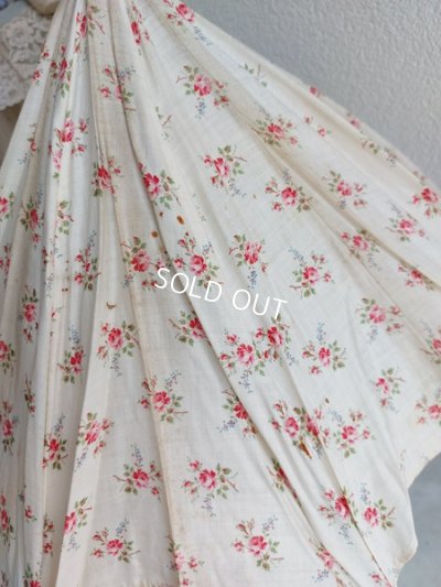 画像9: アンティーク花柄パラソル