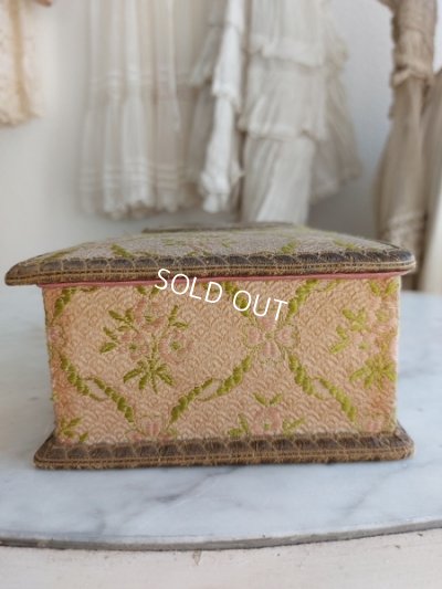 画像14: アンティークカルトナージュボックス