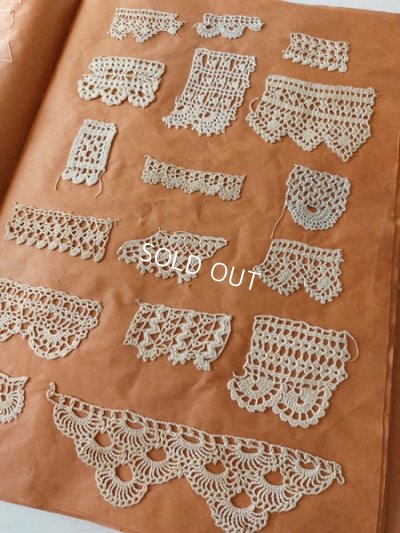 画像5: アンティーククロッシェ編みレースサンプラー