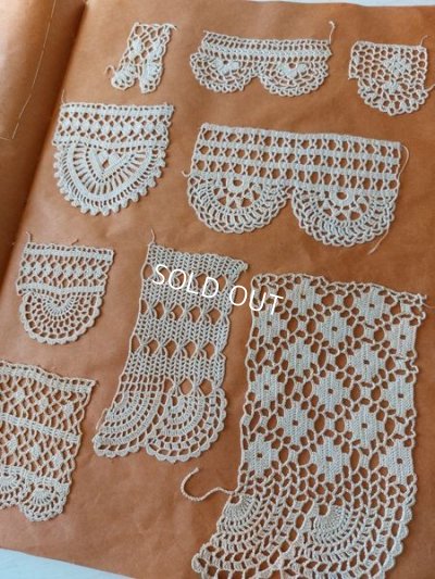 画像8: アンティーククロッシェ編みレースサンプラー