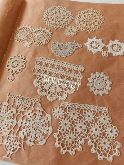 画像11: アンティーククロッシェ編みレースサンプラー
