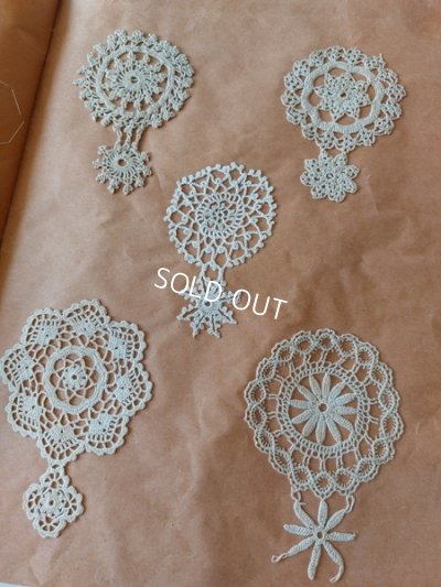 画像14: アンティーククロッシェ編みレースサンプラー