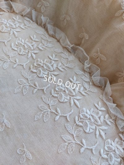 画像6: アンティークレース装飾バスケット