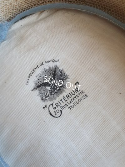 画像11: アンティークストローハット