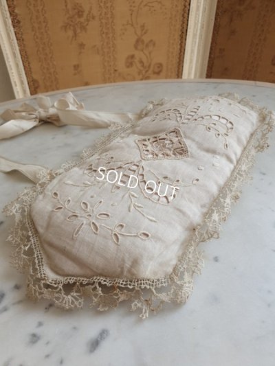 画像7: アンティークレースクッション