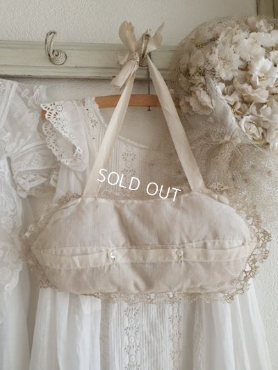 画像13: アンティークレースクッション