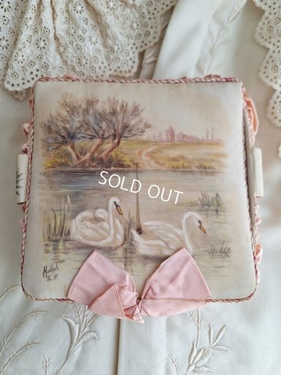 画像4: アンティークスワン柄ボックス