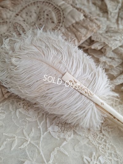 画像3: アンティークフェザーファン