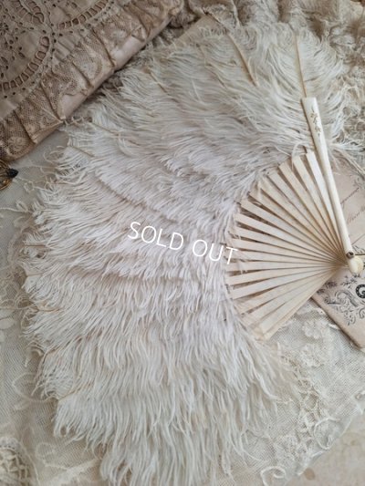 画像4: アンティークフェザーファン