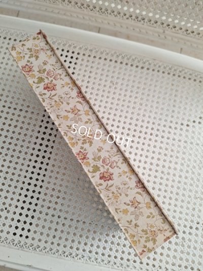 画像8: アンティーク花柄カルトナージュボックス