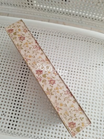 画像10: アンティーク花柄カルトナージュボックス