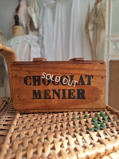 画像7: Chocolat Menierウッドコンテナー