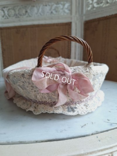 画像7: アンティークカルトナージュバスケット