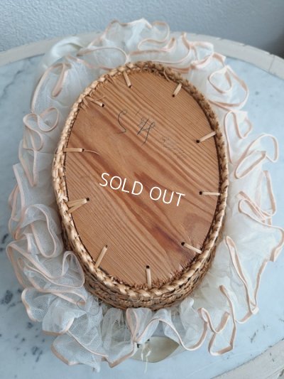 画像14: アンティークレースパニエ