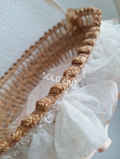 画像17: アンティークレースパニエ