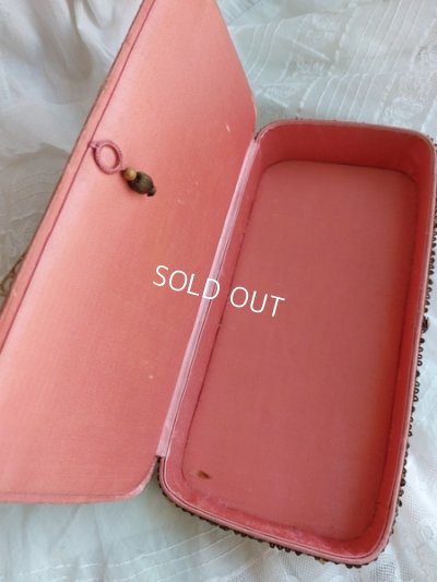 画像15: アンティークロココリボン刺繍ボックス