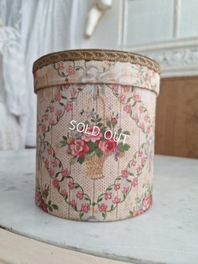 画像4: 花かご柄カルトナージュボックス