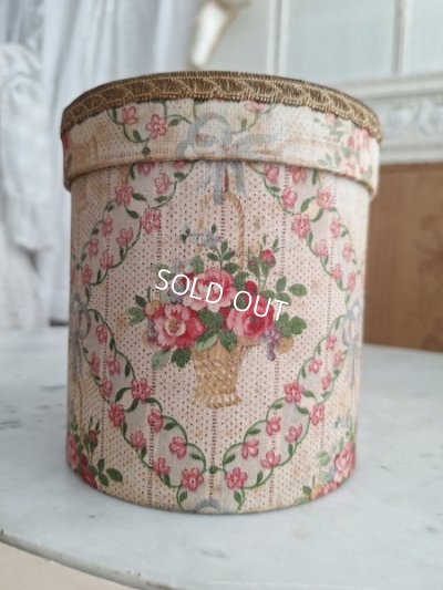 画像6: 花かご柄カルトナージュボックス