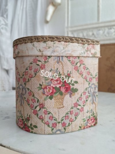 画像3: 花かご柄カルトナージュボックス