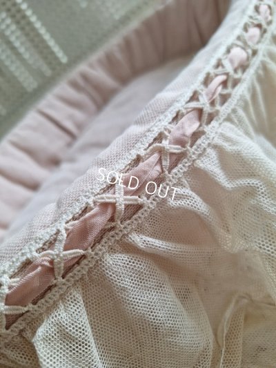 画像4: アンティークレース装飾バスケット