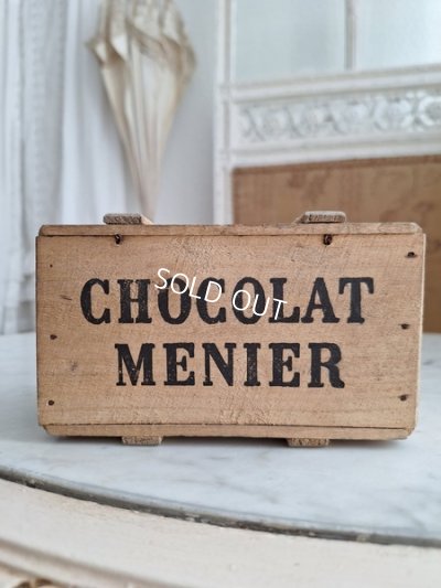 画像3: Chocolat Menierウッドコンテナー