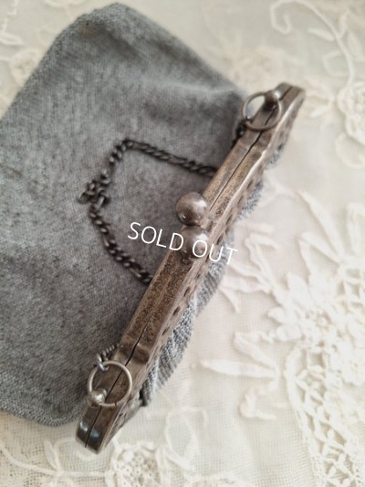 画像7: アンティークすずらんレリーフがま口