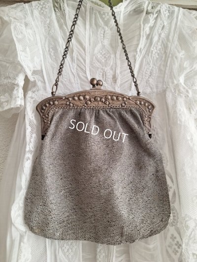 画像14: アンティークすずらんレリーフがま口