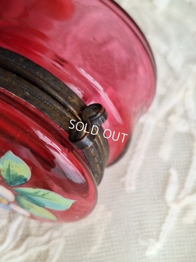 画像3: アンティークガラスパウダージャー