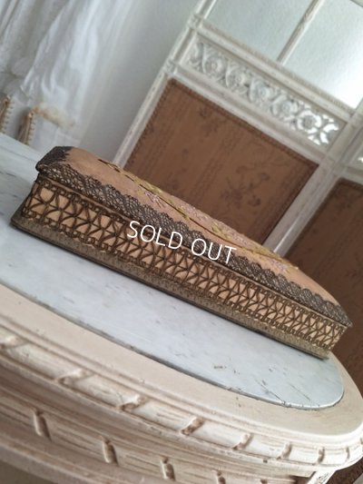 画像10: アンティーク刺繍ボックス