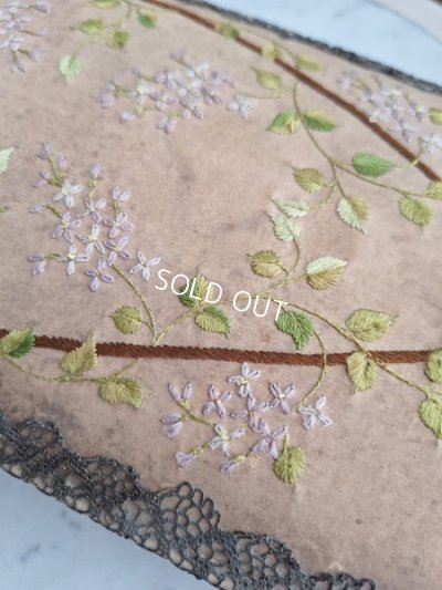 画像3: アンティーク刺繍ボックス