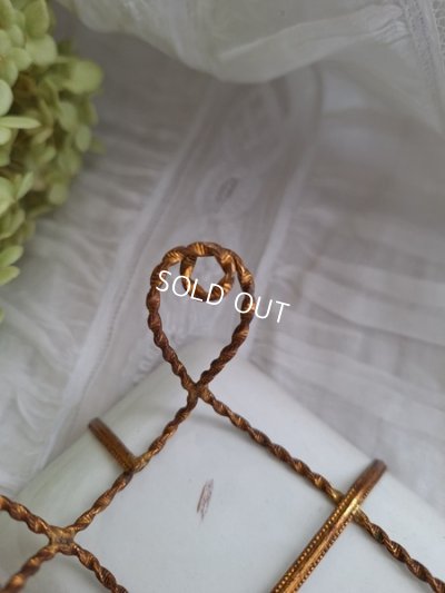 画像14: アンティーク陶器ローズ柄トレイ