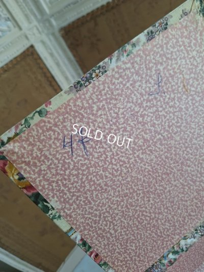 画像13: アンティーク花柄カルトナージュボックス