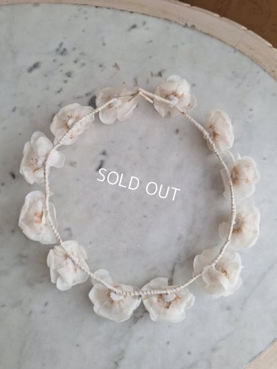 画像9: アンティーク布花冠