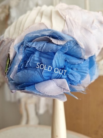 画像3: アンティーク布花ハット