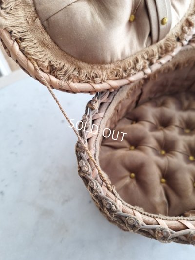 画像6: クッション付きソーイングバスケット