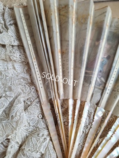 画像22: アンティークファンシルクボックス